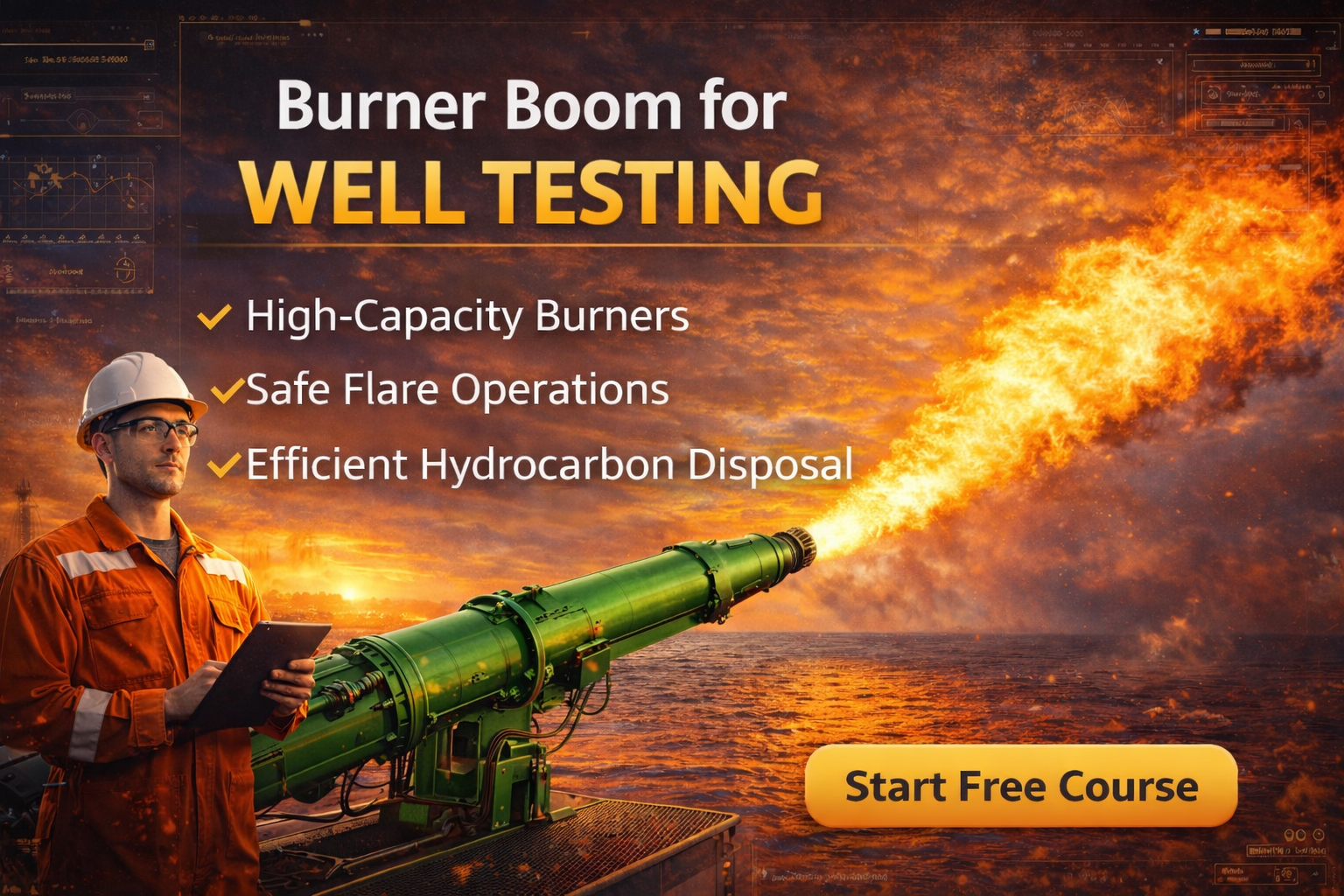 Burner Boom Course
