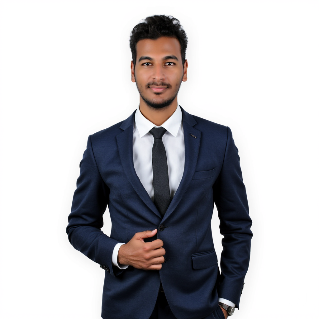 Professional portrait of Mohamed